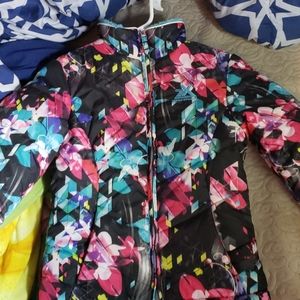Girls winter light weight and heavy weight jackets